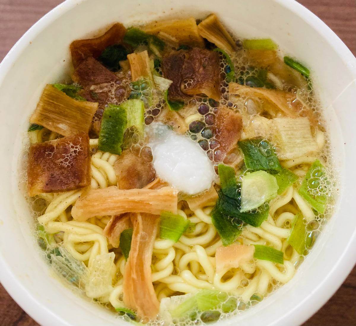 トップバリュ「和風カップ麺」