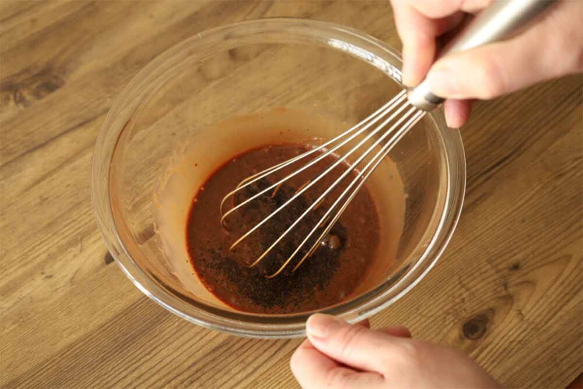 レンジで紅茶かおるガトーショコラ