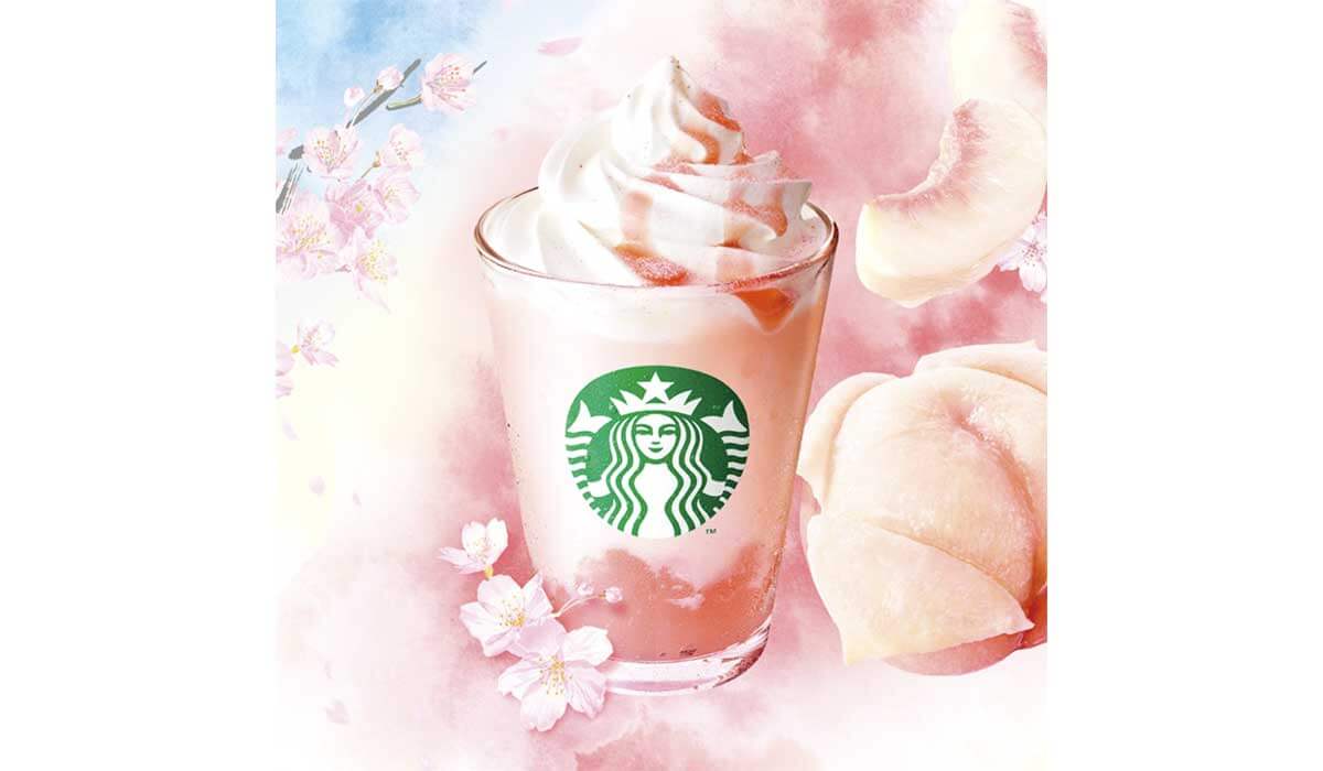 スタバ「白桃と桜わらびもち フラペチーノ」が春先取りで至福！